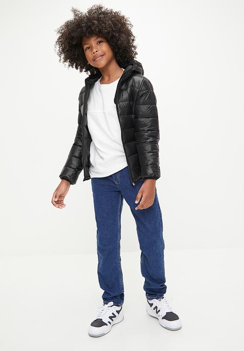 Pop Candy - Hooded puffer jacket - black