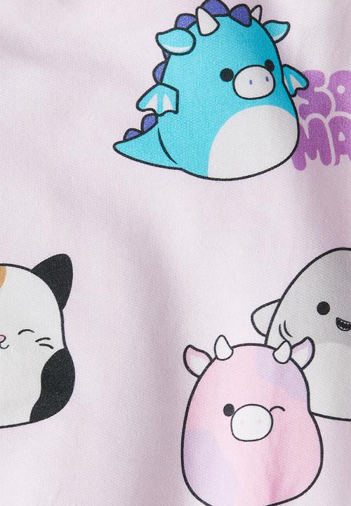 H&M - Printed sweatshirt - light pink squishmallows