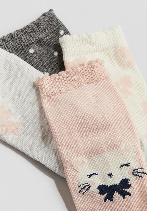 H&M - 4-Pack socks - multi