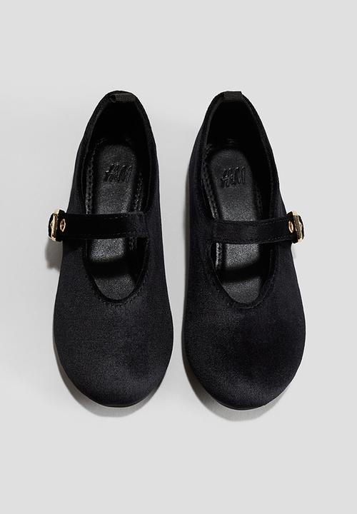 H&M - Mary jane ballet pumps - black