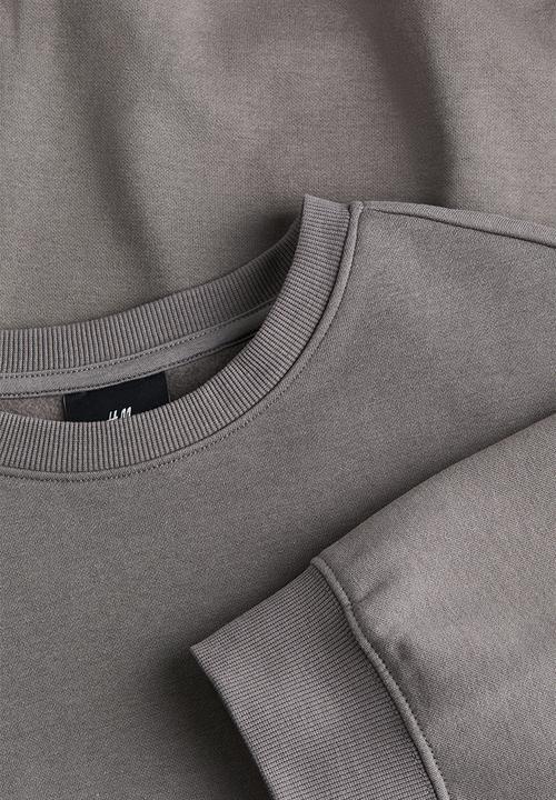 H&M - Loose fit sweatshirt - greige