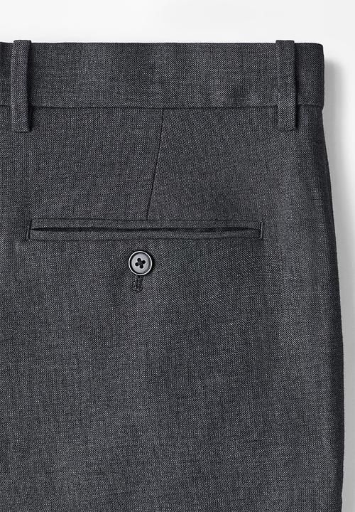 H&M - Regular fit suit trousers - dark grey