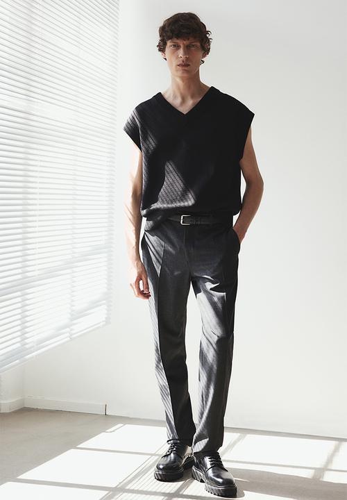 H&M - Regular fit suit trousers - dark grey