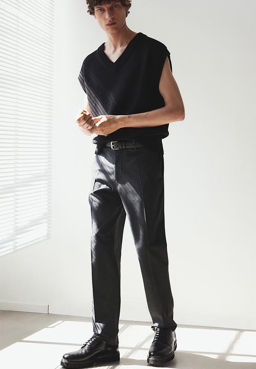 H&M - Regular fit suit trousers - dark grey