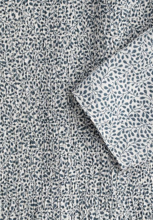 H&M - Smocked blouse - white patterned 