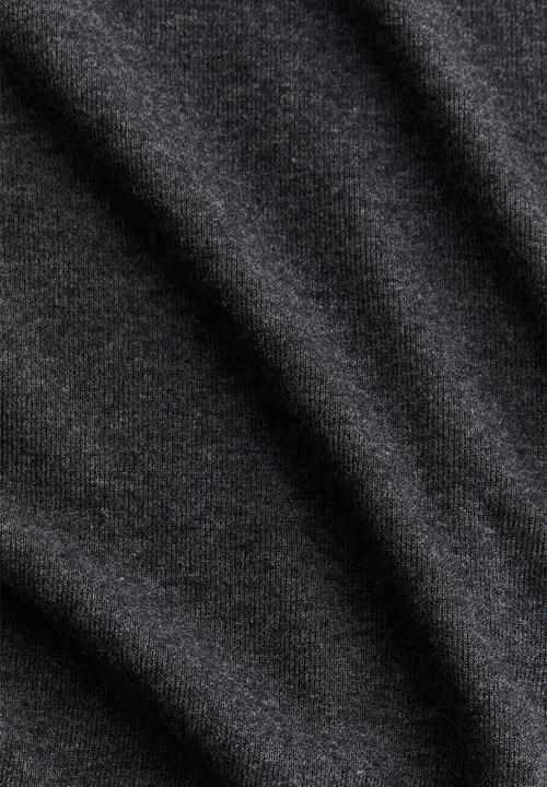 H&M - Ribbed bodycon dress - dark grey marl