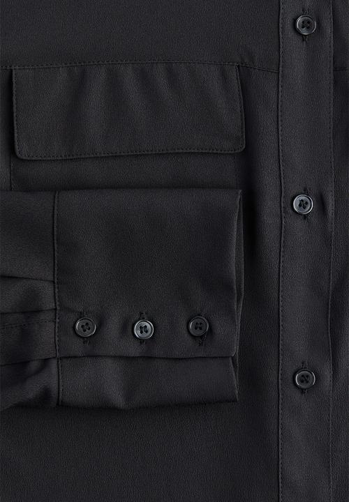 H&M - Crêpe shirt - black