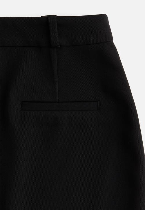 H&M - Twill pencil skirt - black