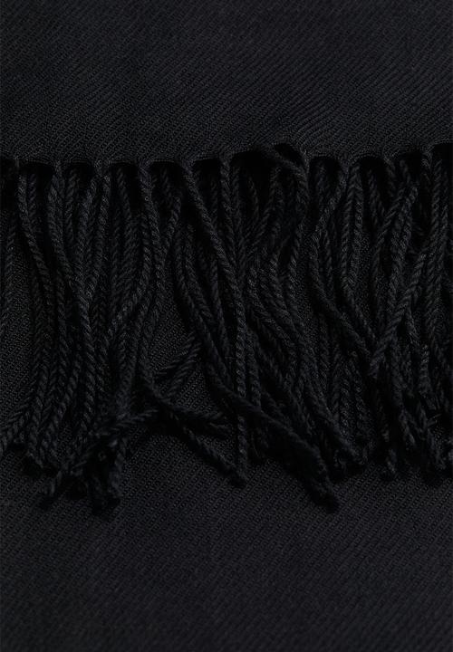 H&M - Woven scarf - black