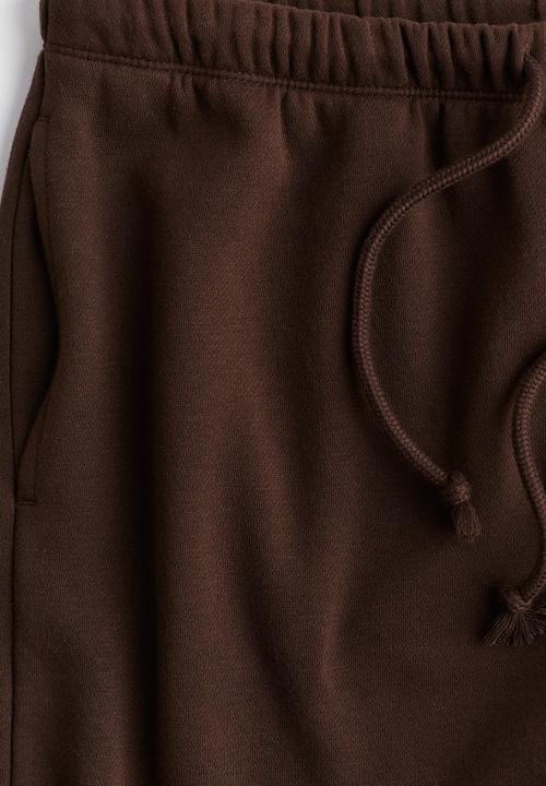 H&M - Wide joggers - dark brown