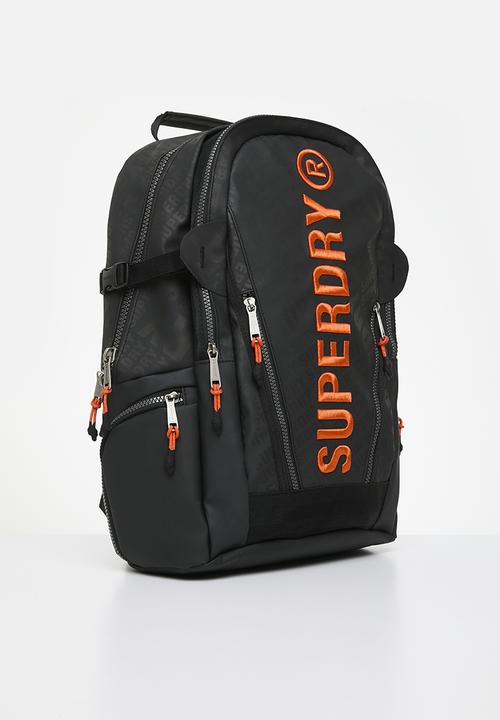 Superdry. - Tarp Aop Rucksack - Black Aop