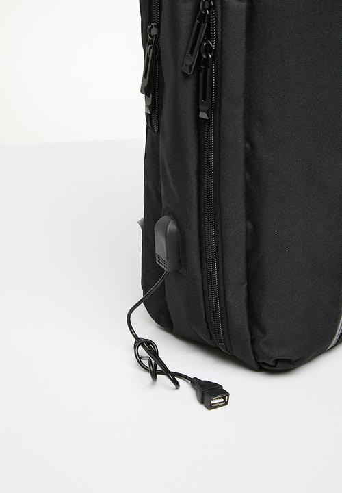 Sixth Floor - Savvy traveler backpack - black