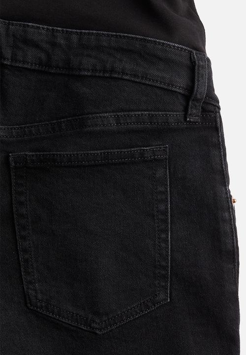 H&M - Mama slim ankle jeans - black