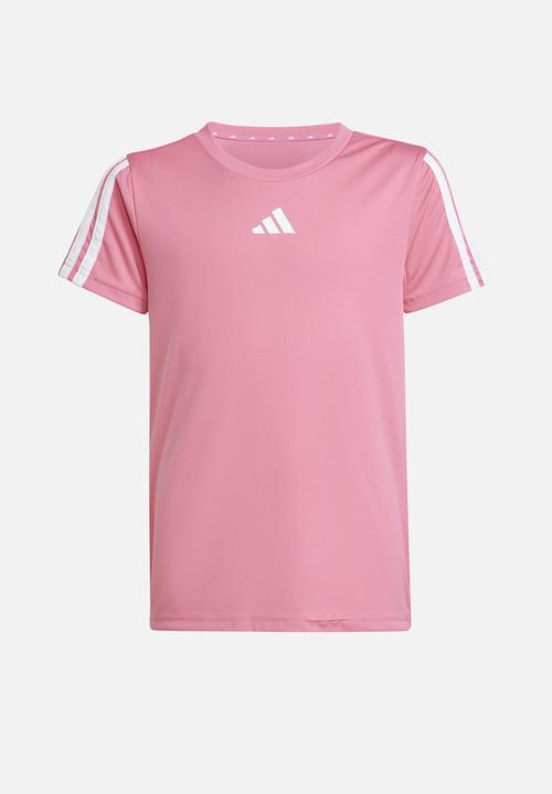 adidas Performance - Jg Tr-Es 3S Tee - Pink