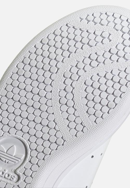 adidas Originals - Stan Smith J - Cloud White/Cloud White/Bold Pink