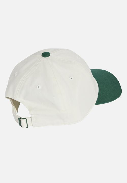 adidas Originals - Vrst Dad Cap - Off White & Collegiate Green