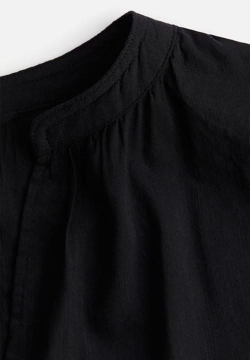 H&M - Loose-fit blouse - black