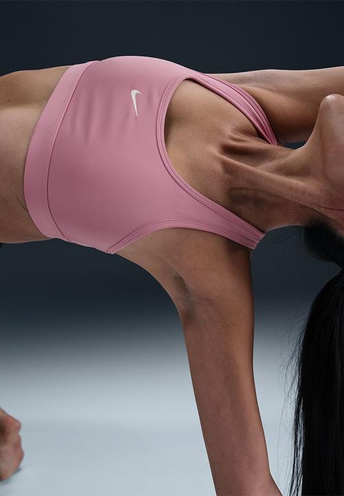 Nike - Nike Swoosh Bra - Elemental Pink/White