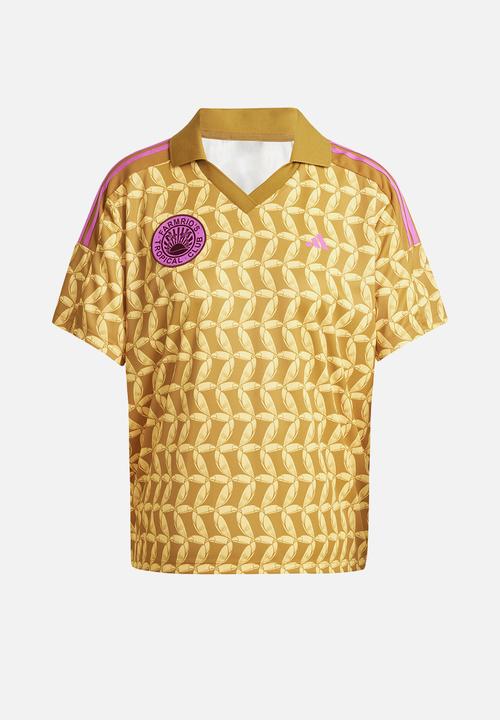 adidas Performance - Farm Tiro Tee - Gold Ochre & Semi Spark