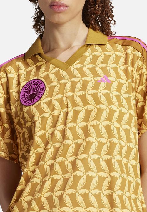 adidas Performance - Farm Tiro Tee - Gold Ochre & Semi Spark