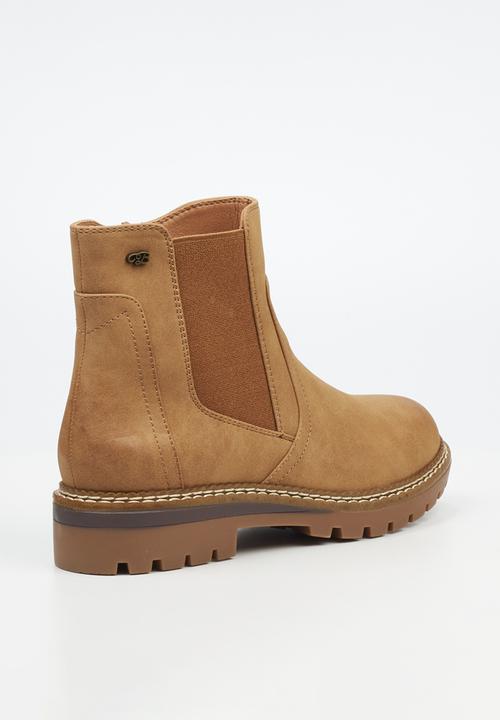 Miss Black - Knox 2 boot - camel
