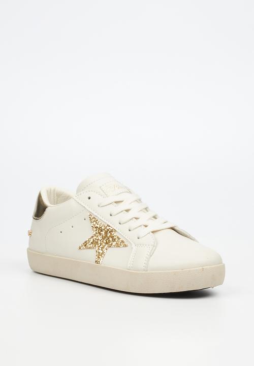 Miss Black - Veta 1 sneaker - gold combo