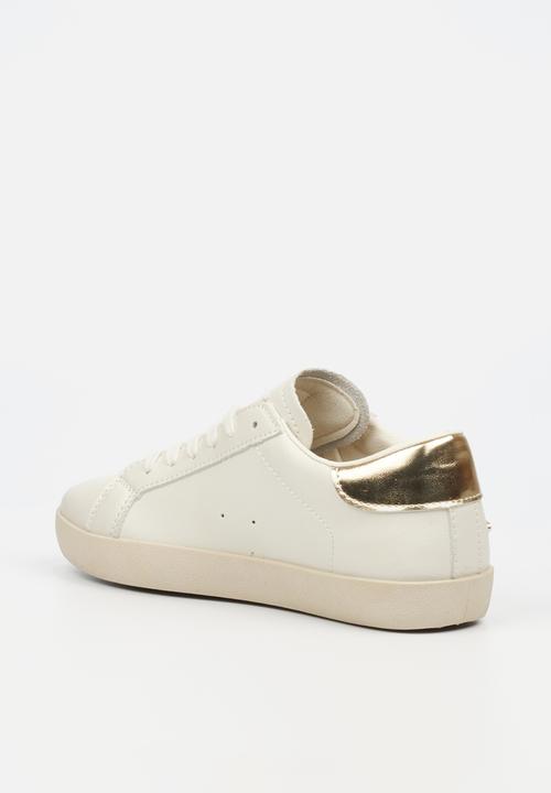 Miss Black - Veta 1 sneaker - gold combo