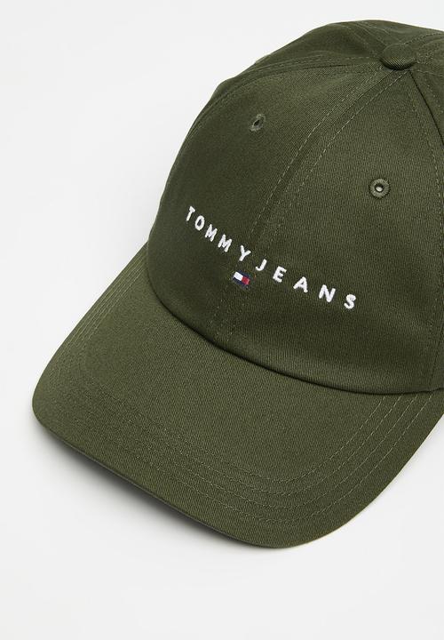 Tommy Hilfiger - Tjm Linear Logo 6-Panel Cap - Deep Woods