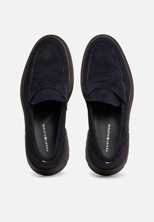 Tommy Hilfiger - Hilfiger comfort lwt sde loafer - desert sky