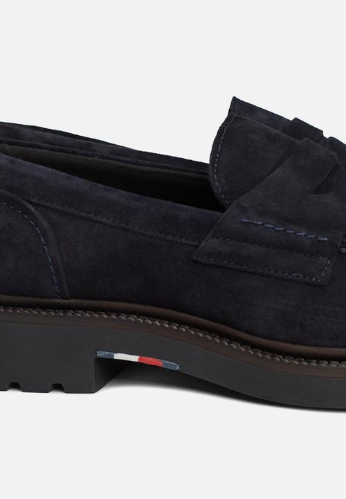 Tommy Hilfiger - Hilfiger comfort lwt sde loafer - desert sky