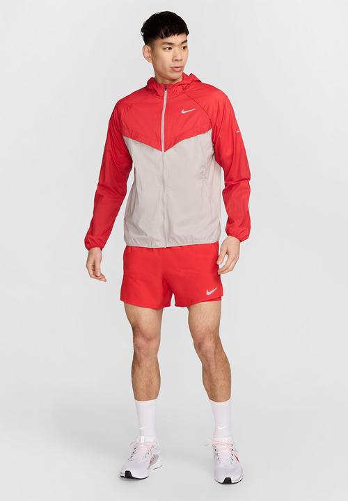 Nike - Dri-FIT UV Stride Running Jacket- University Red