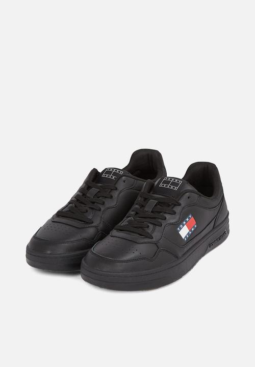 Tommy Hilfiger - Tjm cupsole leather ess - black