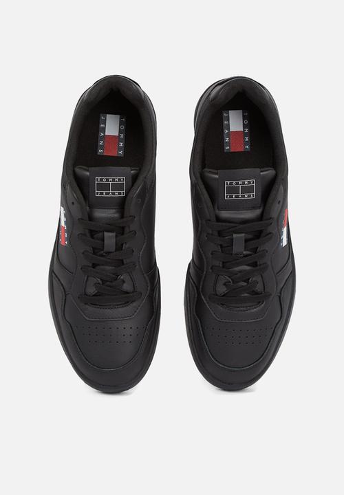 Tommy Hilfiger - Tjm cupsole leather ess - black