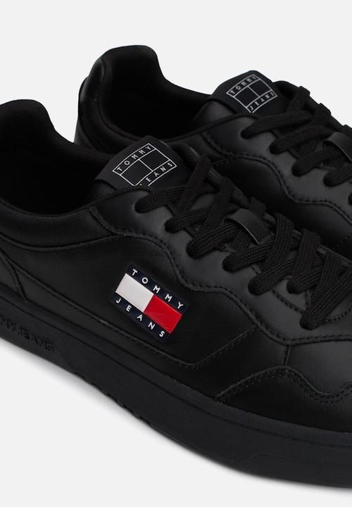 Tommy Hilfiger - Tjm cupsole leather ess - black
