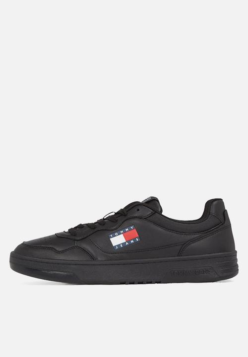 Tommy Hilfiger - Tjm cupsole leather ess - black