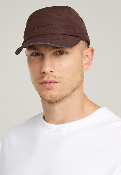 G-STAR - Motion 5 Panel Cap - Deep Brown