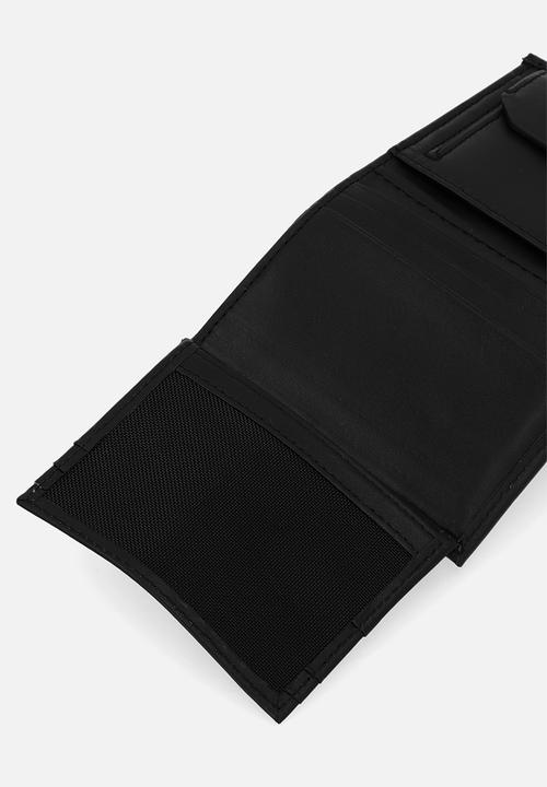 Calvin Klein - Nano Mono Trifold 6Cc W/Coin - Black Nano Mono