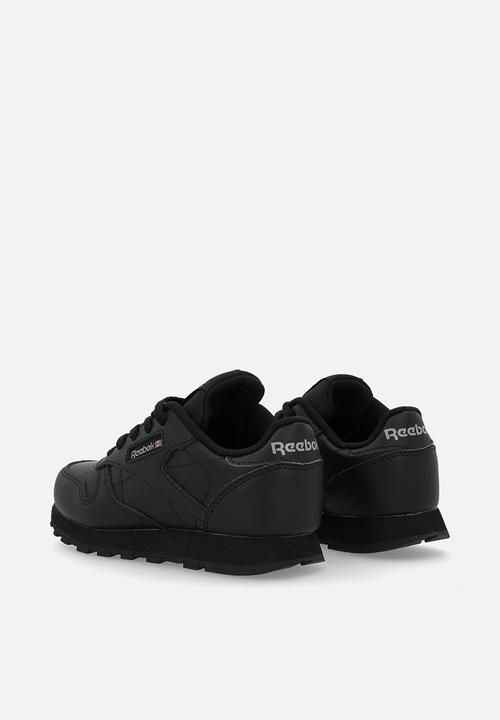 Reebok - Kids reebok classic leather - black