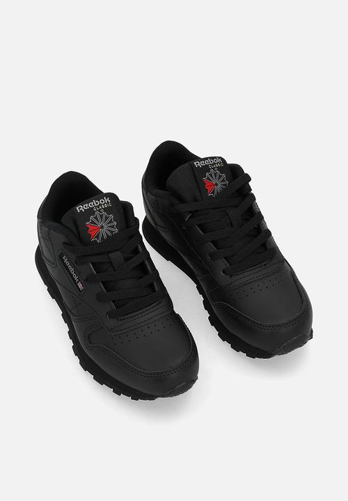 Reebok - Kids reebok classic leather - black