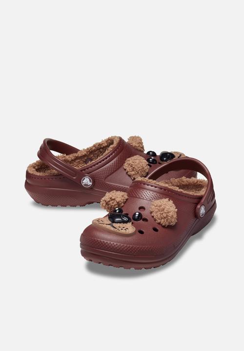 Crocs - Classic Lined IAM BrownBearCgT-Dark Clay