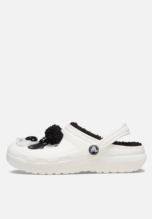 Crocs - Classic Lined IAM PandaBearCgT-Chalk/Black