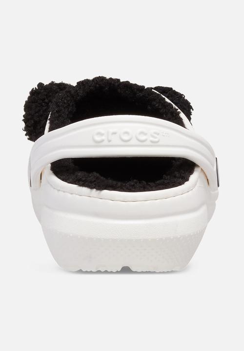 Crocs - Classic Lined IAM PandaBearCgT-Chalk/Black