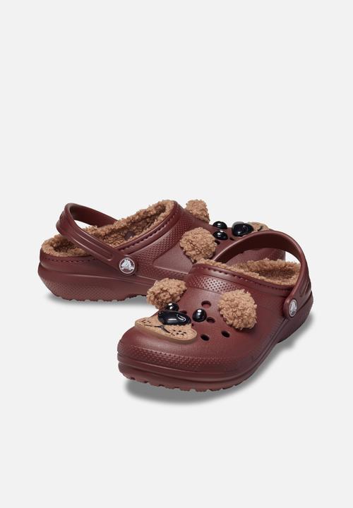 Crocs - Classic Lined IAM BrownBearCgK-Dark Clay