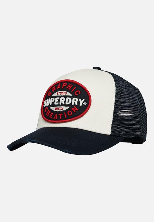 Superdry. - Mesh Trucker Cap - Eclipse Navy