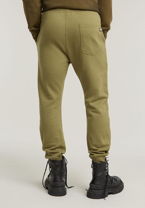 G-STAR - Logo sweat pant Heavy sherland sweat r ub - smoke olive