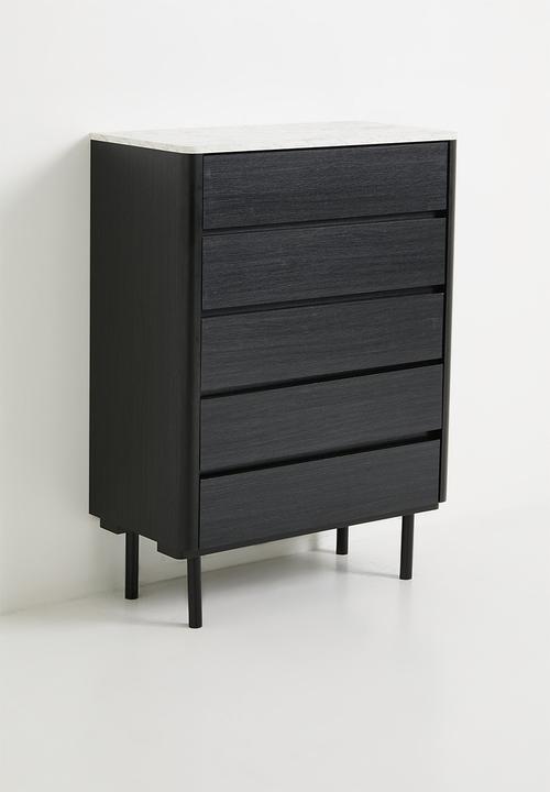 Sixth Floor - Liberty Drawer Unit - Black