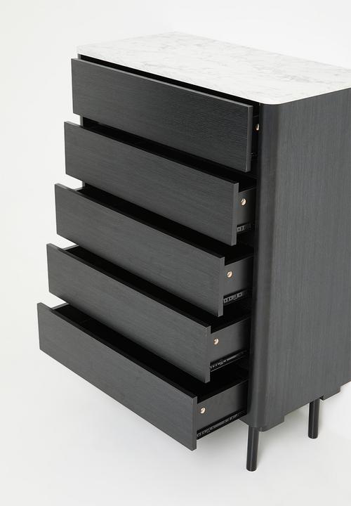Sixth Floor - Liberty Drawer Unit - Black