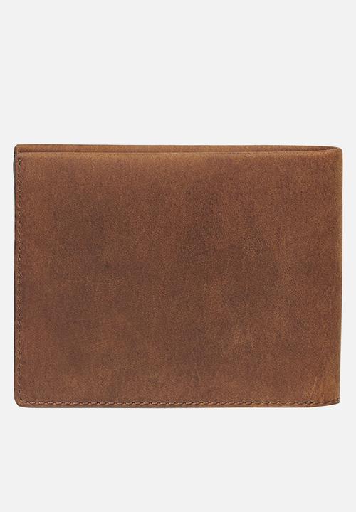 Superdry. - Leather Goods Wallet - Brown