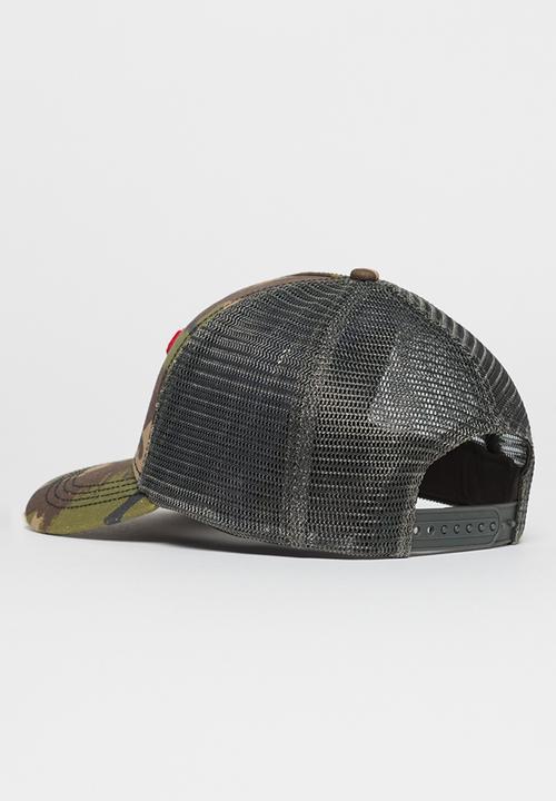Superdry. - Dirt Road Trucker Cap - Para Camo