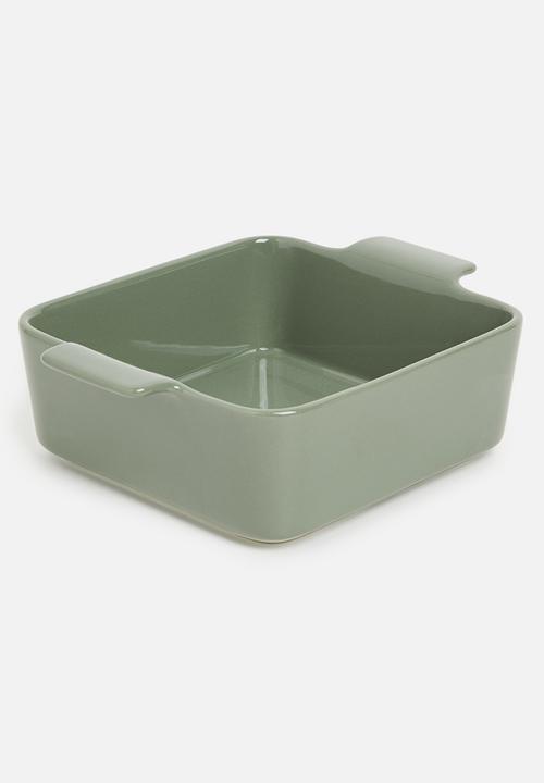 Maxwell & Williams - Indulgence Square Baker 19x7.5cm - Sage